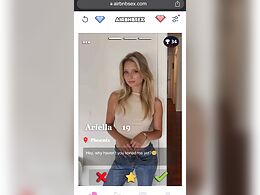 Beautiful Teen Used For Blowjob By A Big Cock