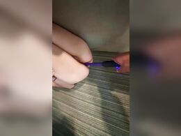 Playing With The Taser On A Tied Up Slut