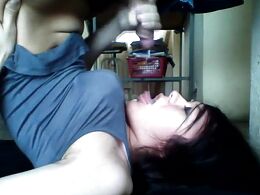 He Masturbates And Cums In His Own Mouth