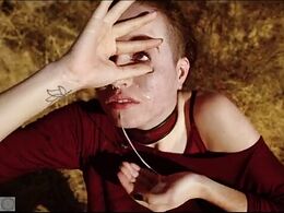 He Abuses His Girlfriend In A Field.