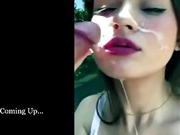 Super Cute Face And Lots Of Cum