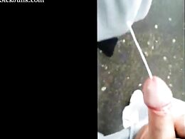 He Jerks Off In Public To A Blonde Woman