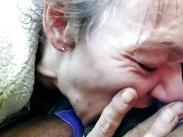 Old Woman Works Hard For Money