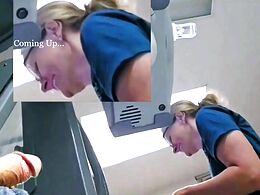 Old Man Jerks Off To A Nurse's Face