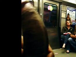 He Masturbates With His Eyes On This Milf And She Likes It