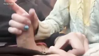 When She Sees Him, She Can't Help But Suck His Cock