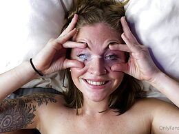 Unexpected Ejaculation In Her Eye