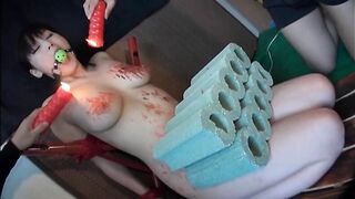 Crazy Asian Receives Torture And Domination