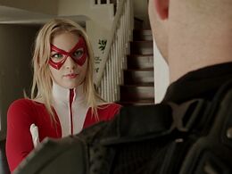 Masked Superheroine Fight Then Fuck