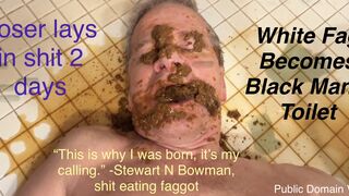 Black Man Sells Good Shit To A Human Toilet