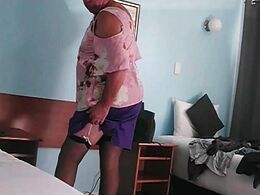 Sissy Faggot Shit Eater In A Motel Room