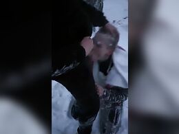 Amateur Russian Teen Gives Blowjob And Gets Punishment