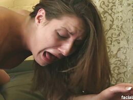 A dumb cunt is masterfully abused & screams in pain as she is mercilessly ass fucked