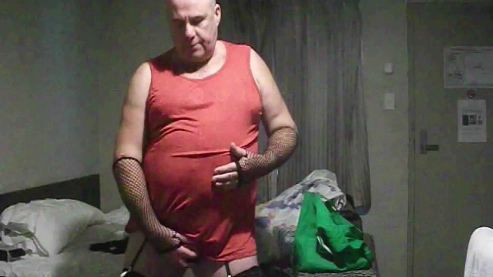 Old Slut Eats His Shit